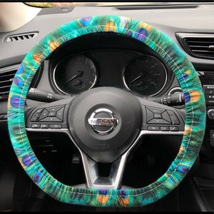 Peacock Steering Wheel Cover